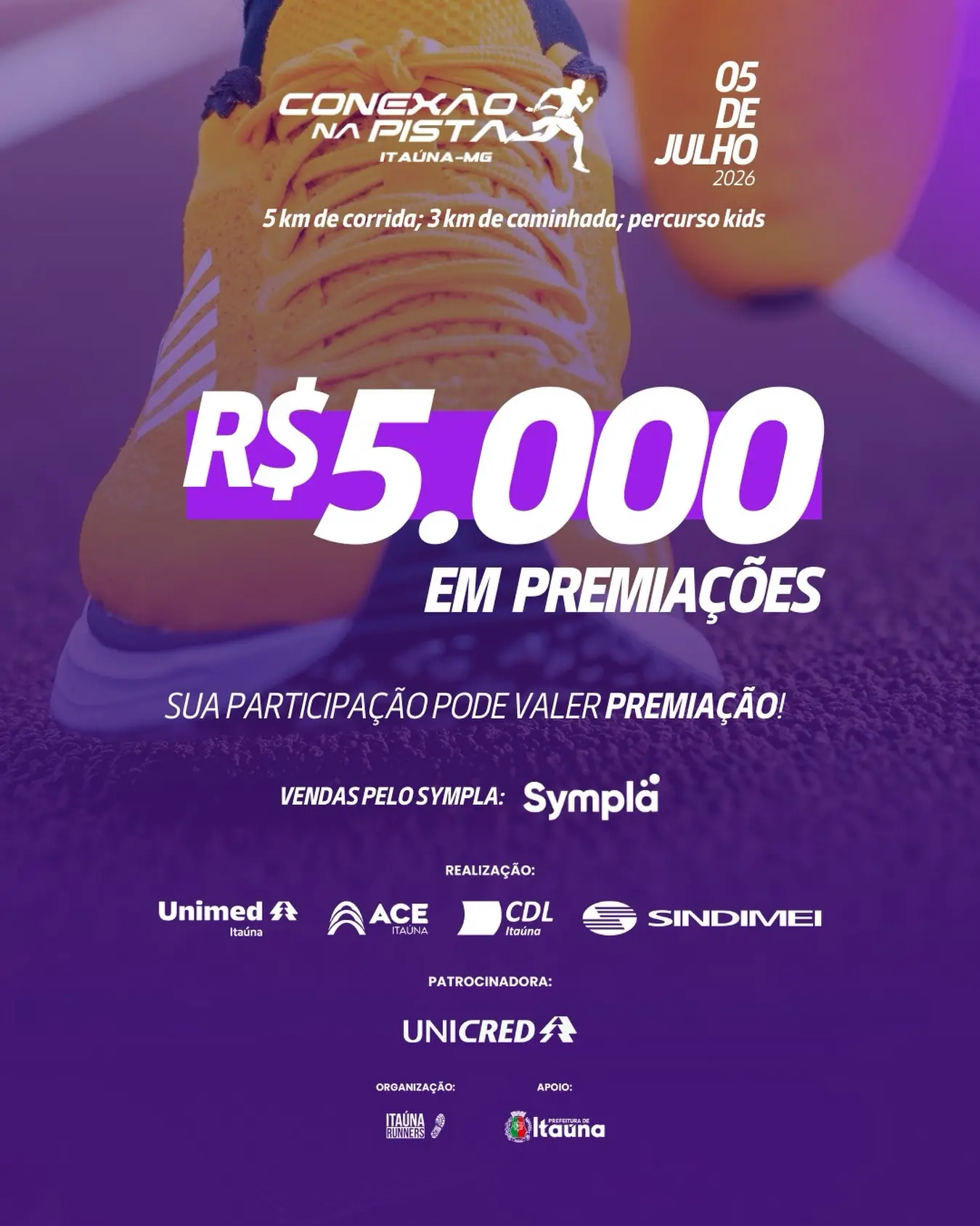 Corrida Conexão na Pista 2026