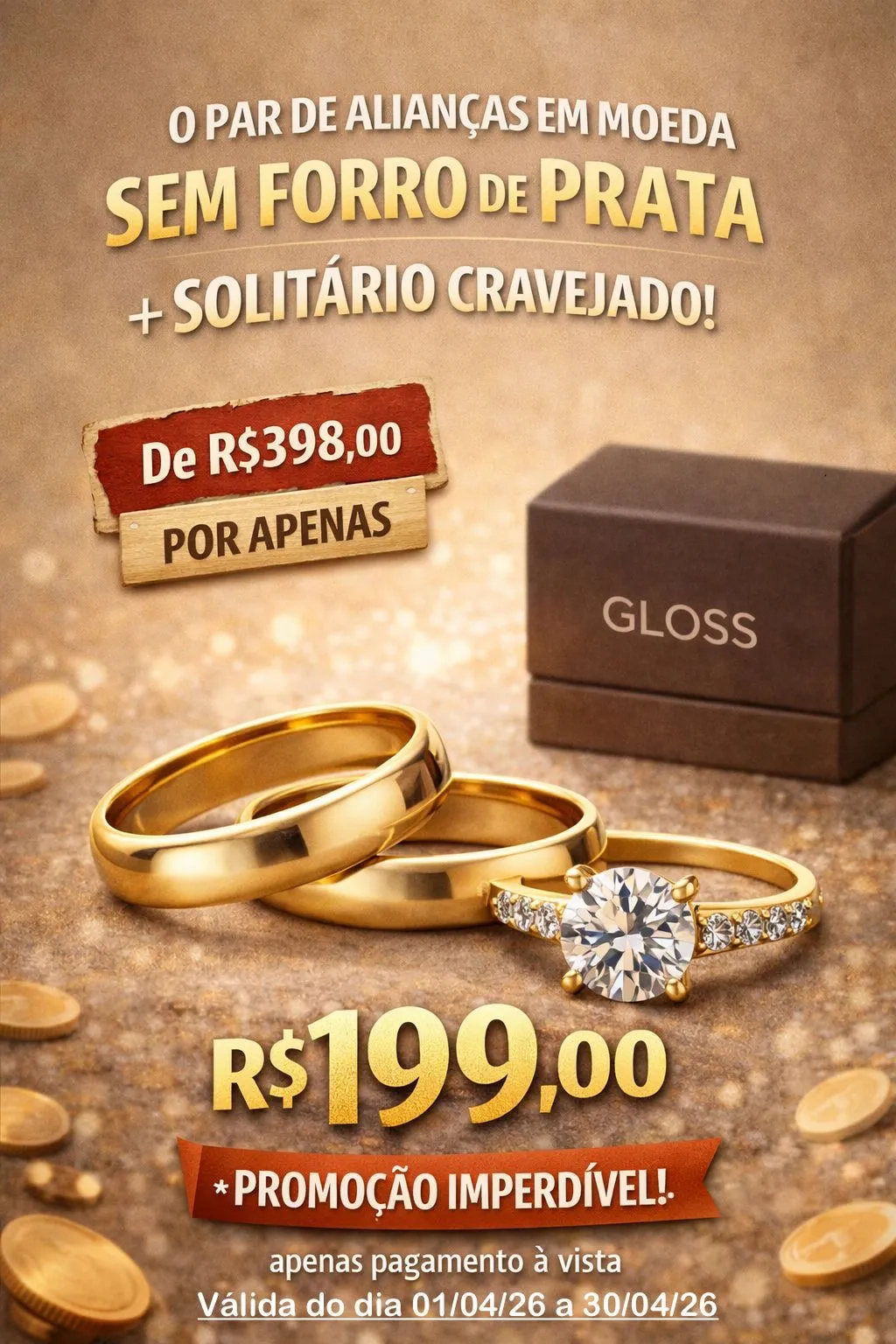 Promoção aliança moeda