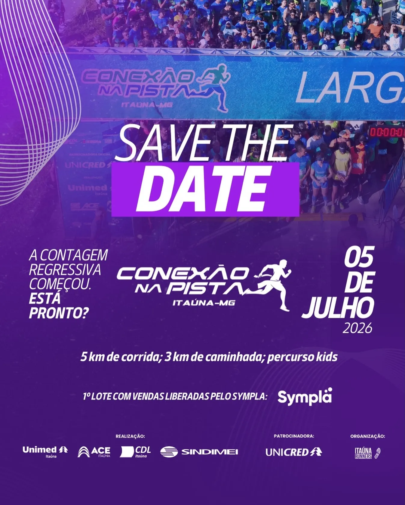 Corrida Conexão na Pista 2026